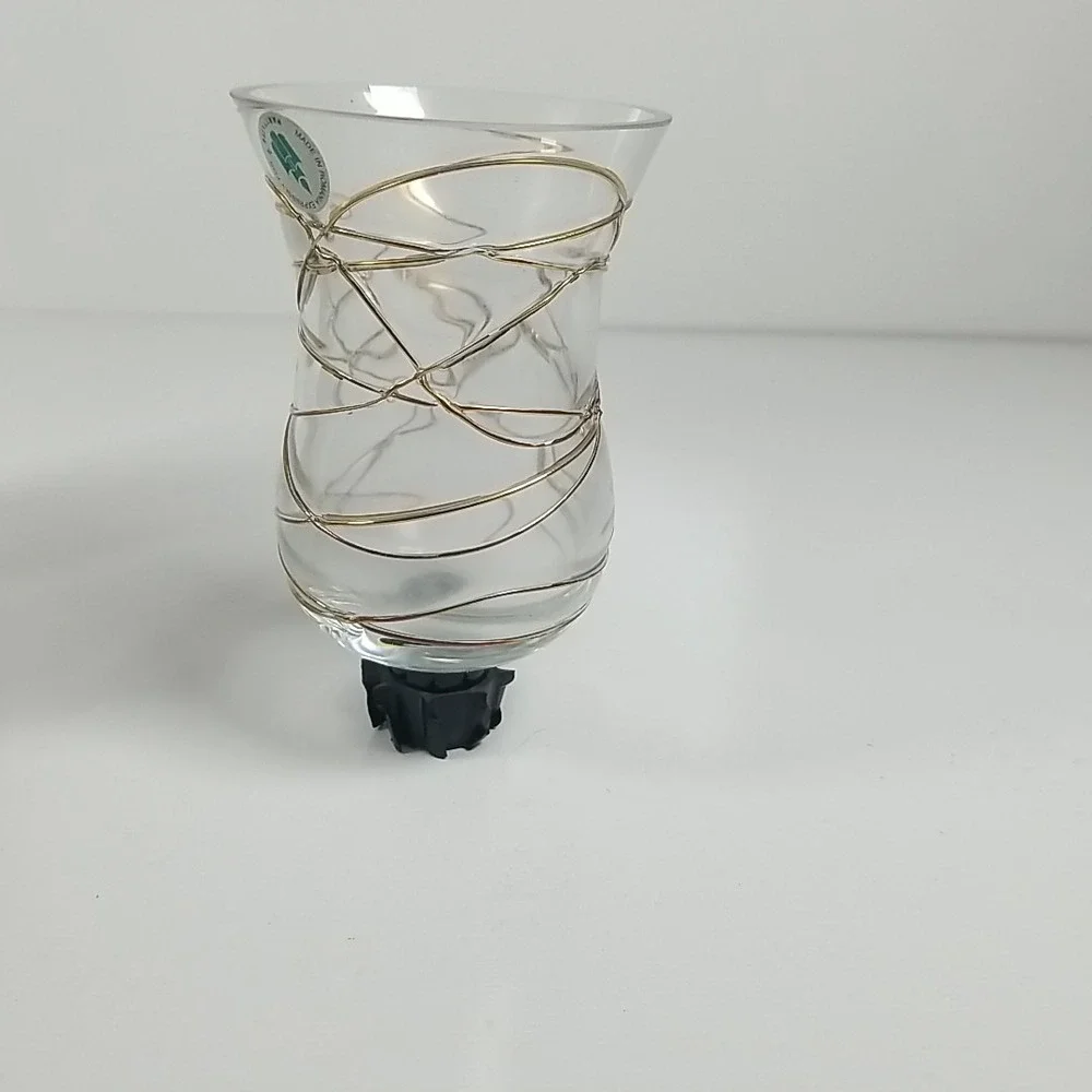 Partylite P0513 Calypso Gold Peglite Votive Cup Candle Holder